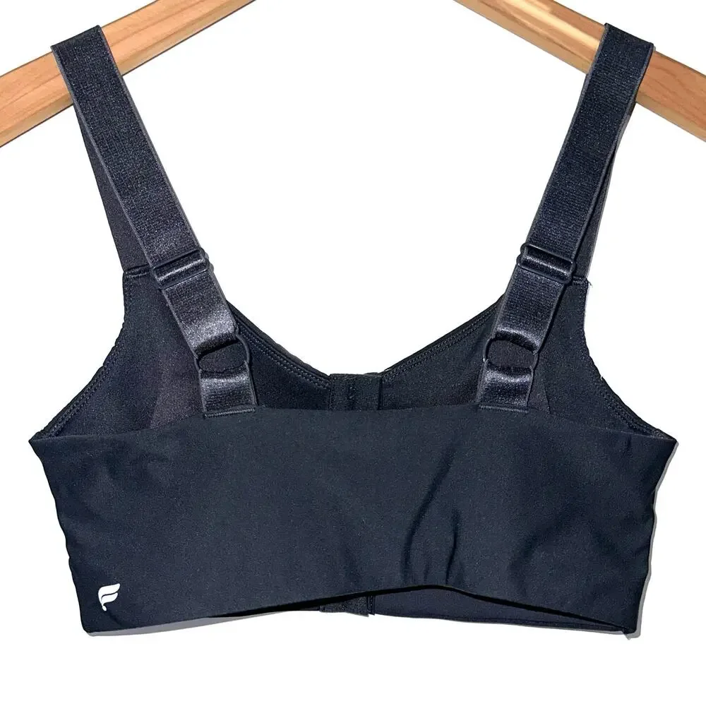 Fabletics Ines Low Impact Sports Bra in Night Shade/Neon Size XS
